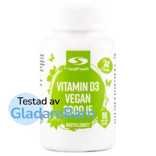 Healthwell Vitamin D3 Vegan 3000 IE